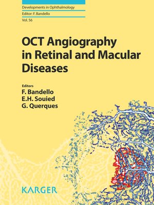 cover image of OCT Angiography in Retinal and Macular Diseases